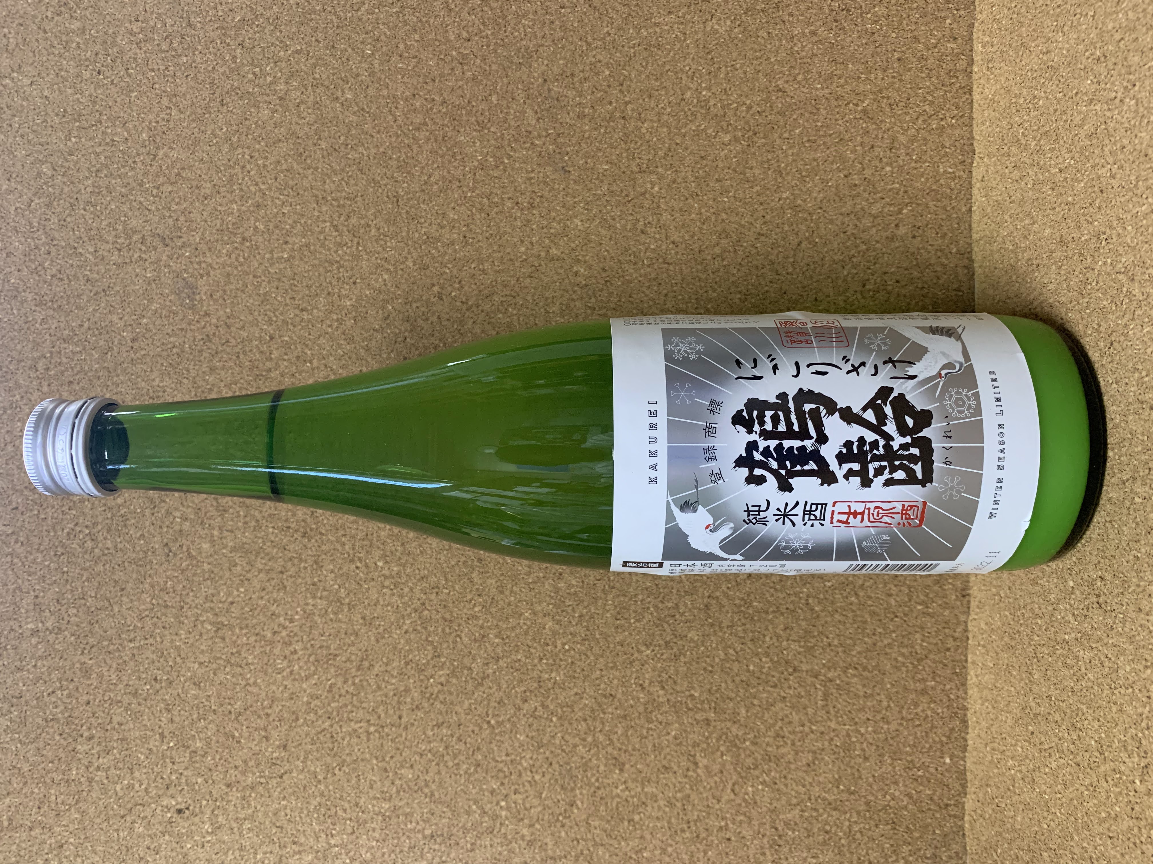 鶴齢 純米にごり生原酒 720ml